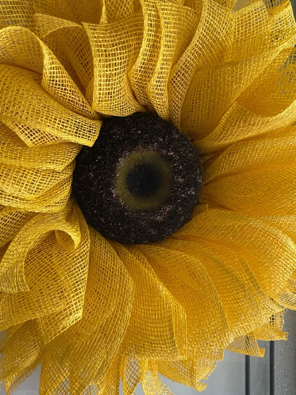 *NWT Sunflower Spring Theme Front Door Wreath